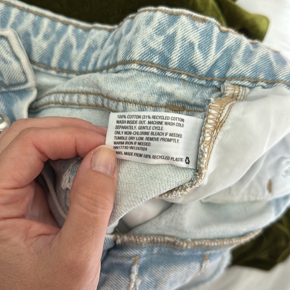 Wild Fable Super High Rise Cut Off Shorts 12 - Picture 7 of 9